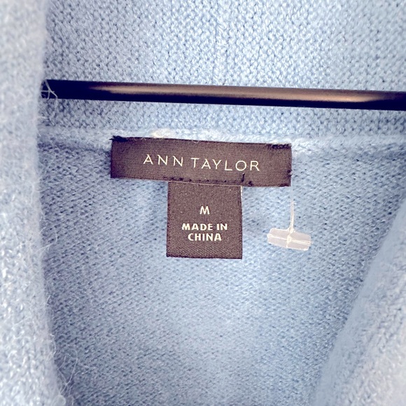 NWOT Shawl Collar Wrap Sweater Dress. Size M - Picture 7 of 7